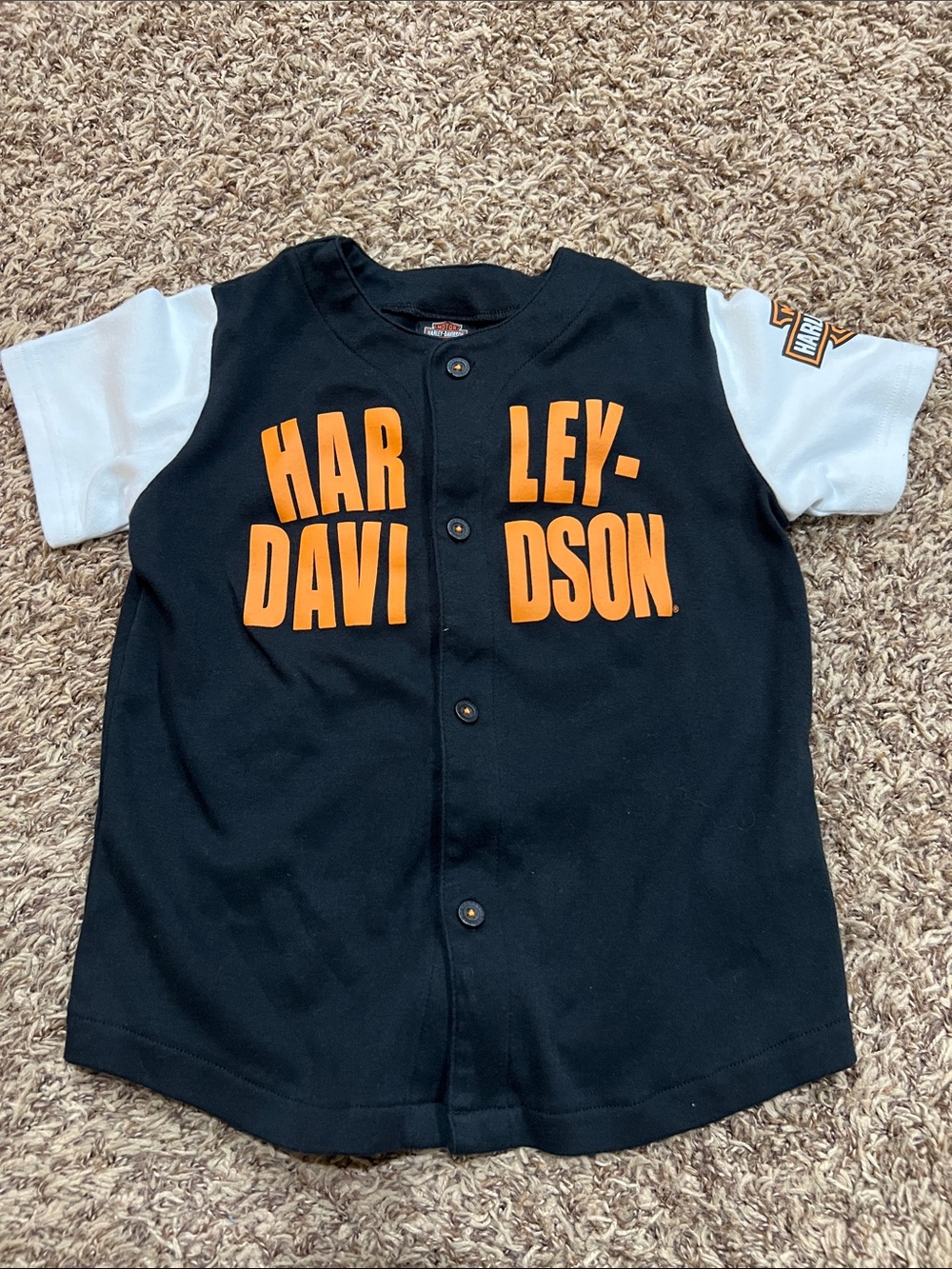 Harley Davidson jersey sz 4/5 kids